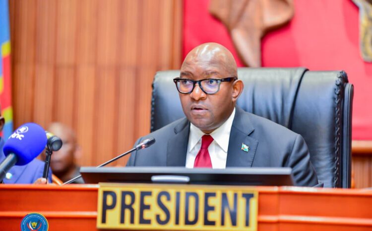  L&rsquo;HONORABLE PRESIDENT DU SENAT, JEAN-MICHEL SAMA LUKONDE, REAGIT FACE A LA CREATION DU FRN, MOUVEMENT POLITICO-MILITAIRE DU PRESIDENT HONORAIRE JOSEPH KABILA