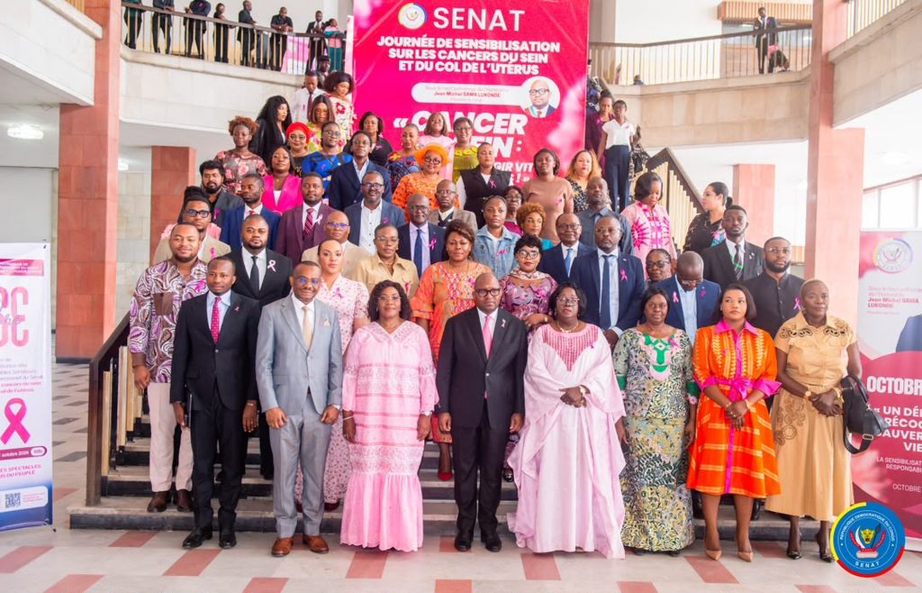 LUTTE CONTRE LES CANCERS DU SEIN ET DU COL DE L&rsquo;UTERUS: LE SENAT DE LA RD CONGO S&rsquo;ENGAGE FERMEMENT